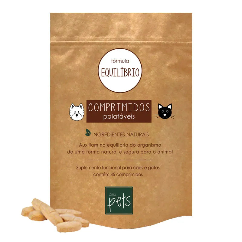 Suplemento em Comprimidos Mastigáveis - Fórmula Equilíbrio
