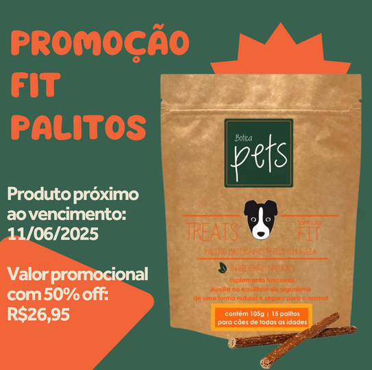 Suplementos em Palitos - Fórmula Fit