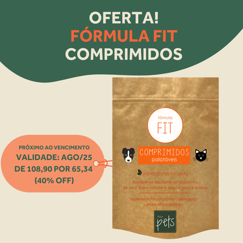 Suplemento em Comprimidos Mastigáveis - Fórmula Fit